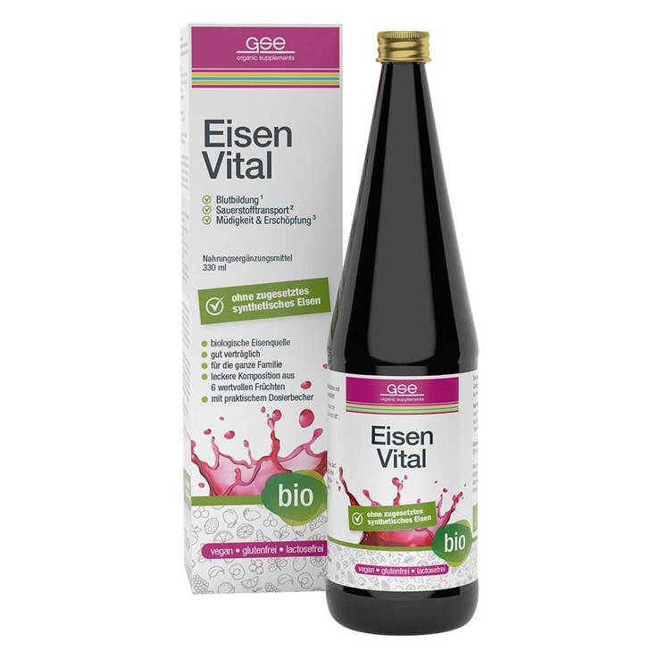 Eisen Vital Complex Bio Flüssigkeit zum Einnehmen, 330 ml
