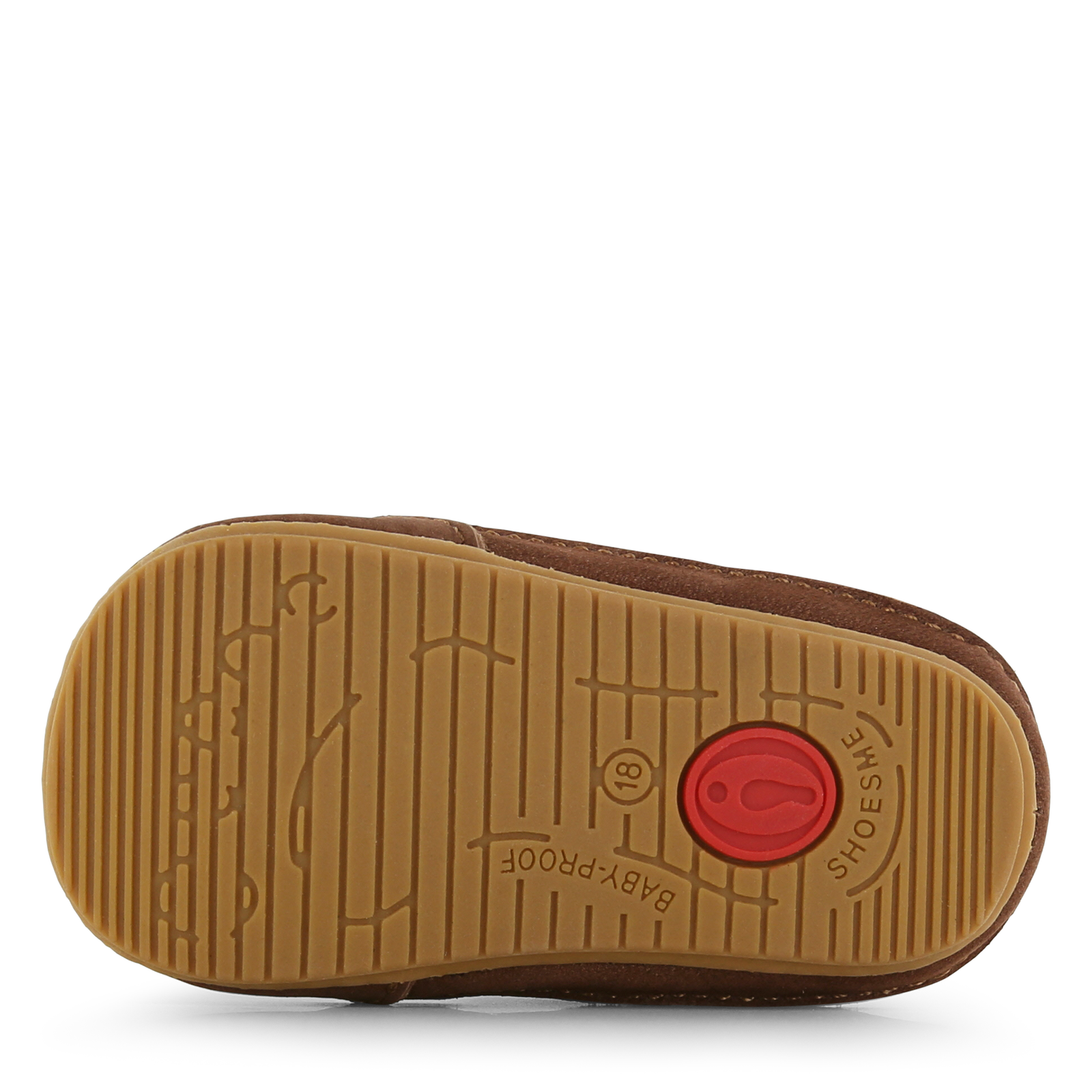 Shoesme donkerbruin BABY-PROOF® schoentje Nubuck | Sale