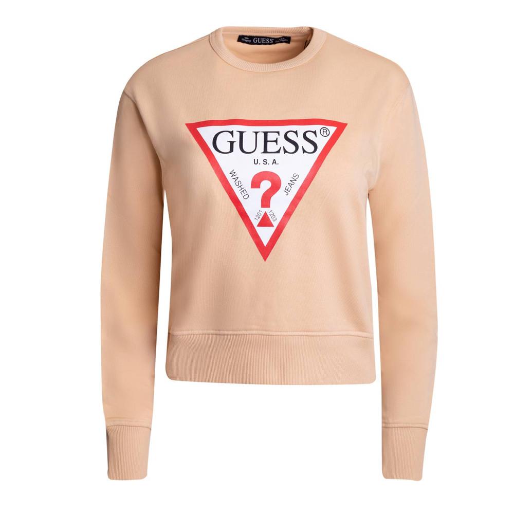 Guess Sweat Camel Femme Guess Original