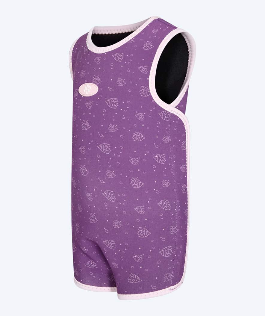 Watery våddragt til børn - Baia Wrap - Atlantic Purple