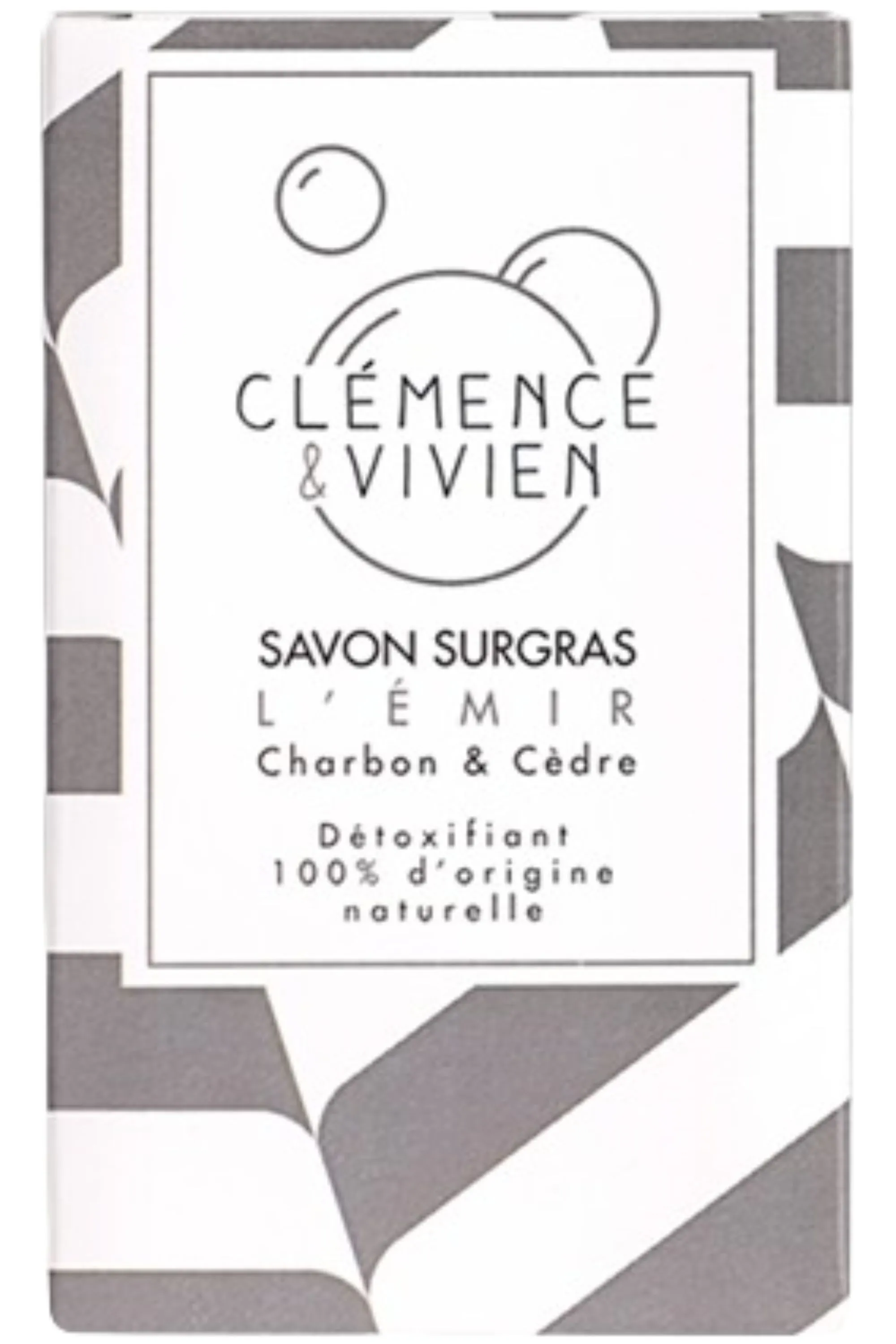 Clémence et Vivien Savon solide détoxifiant l’Emir-100 g