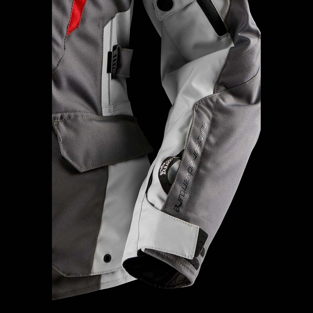Furygan - Veste femme Apalaches Lady Evo Gris / Gris Clair / Rouge