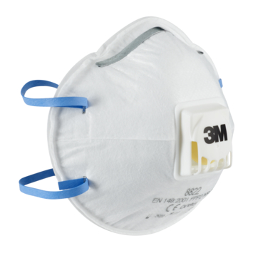 3M Stofmasker voor handmatig en machinaal schuren 8822