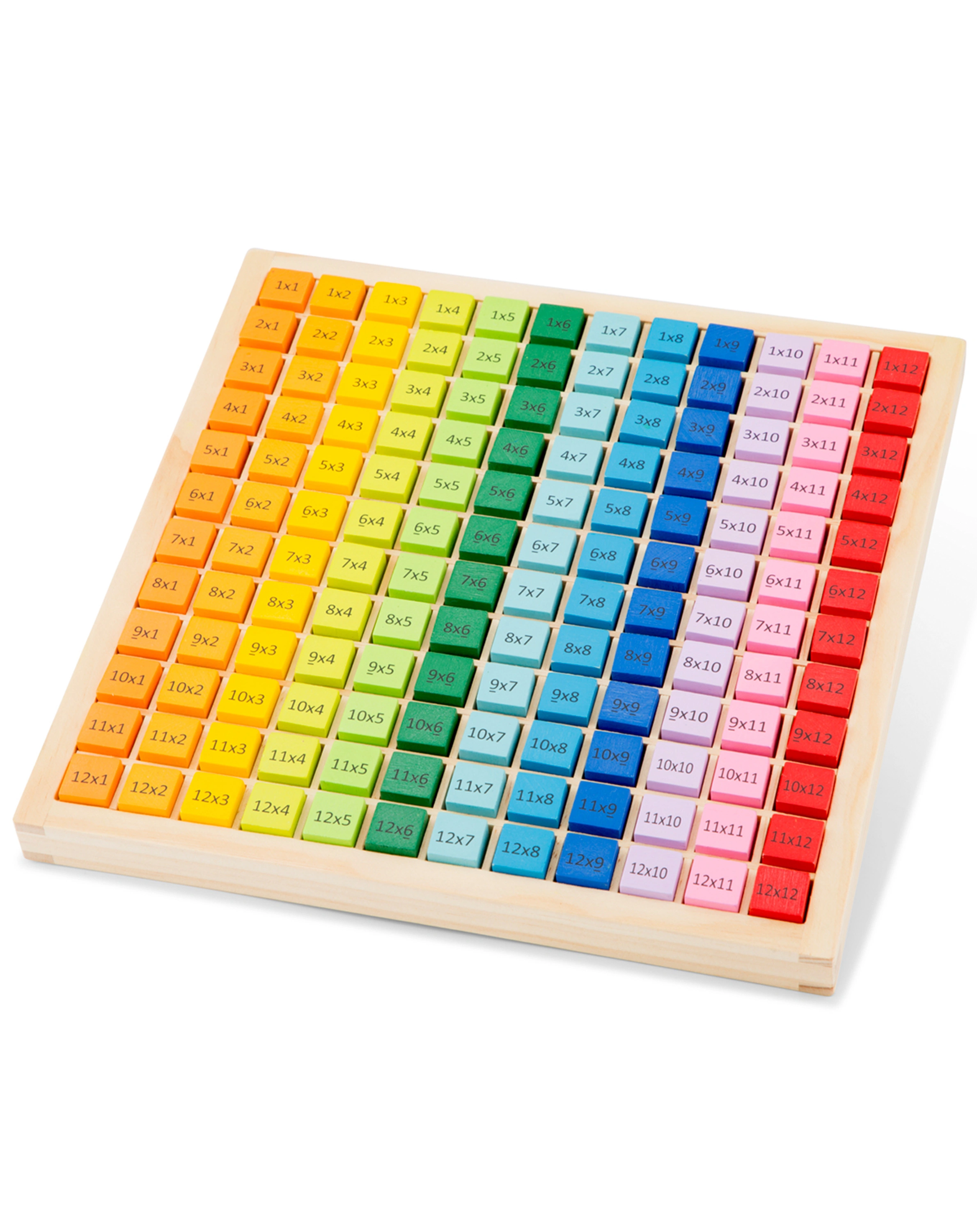 Rechenspiel MULTIPLIKATION aus Holz