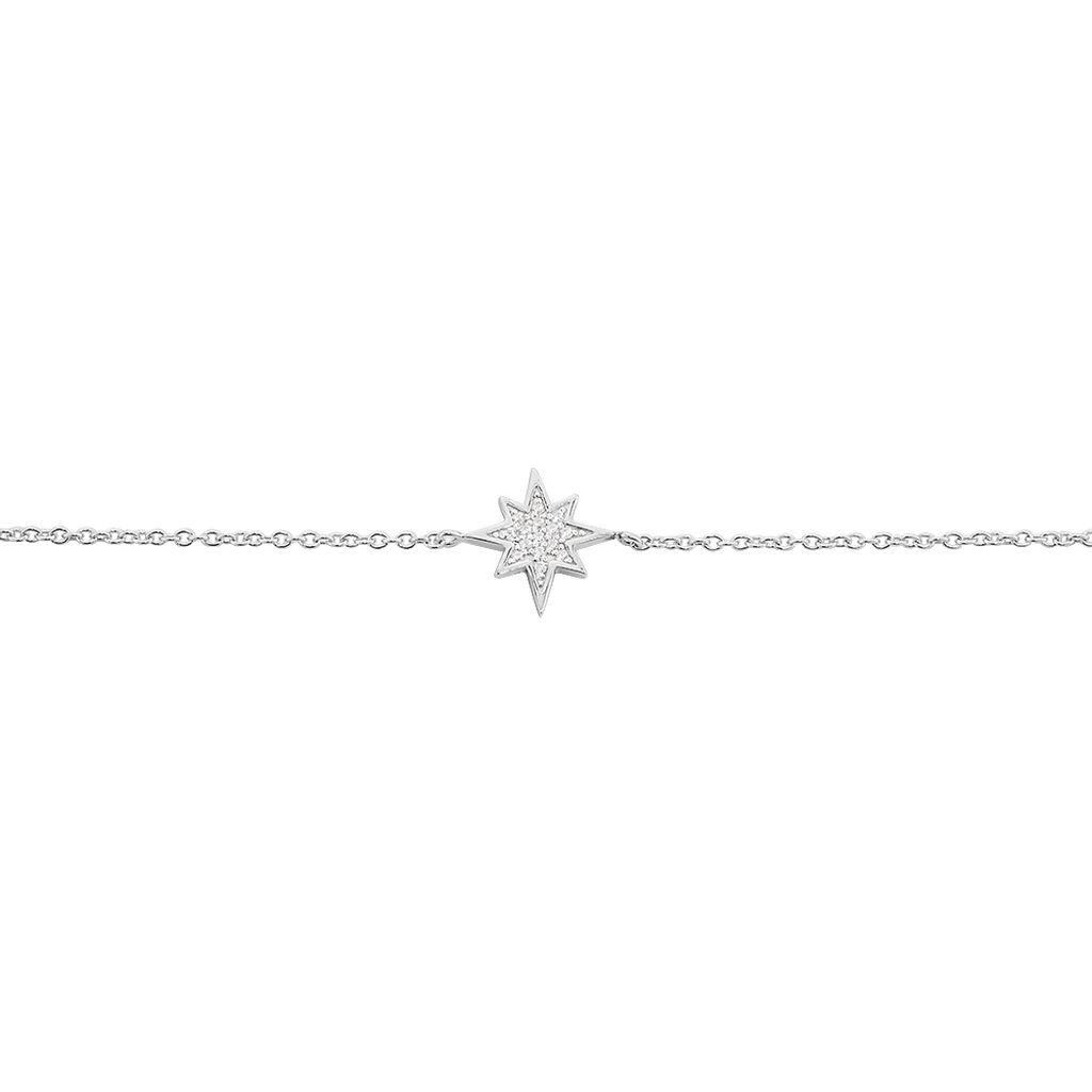 Bracelet Speranza Argent Blanc Oxyde De Zirconium