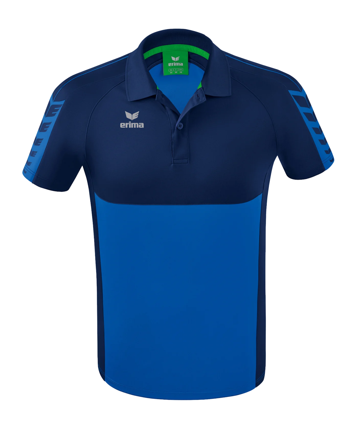Erima Six Wings Poloshirt Blau