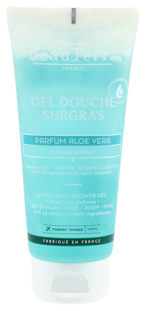 BEAUTERRA Duschgel Gel reichhaltig Aloe Vera Tb 100 ml