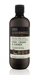 Baylis & Harding Goodness Douchegel Oudh, Ceder & Amber 500ML