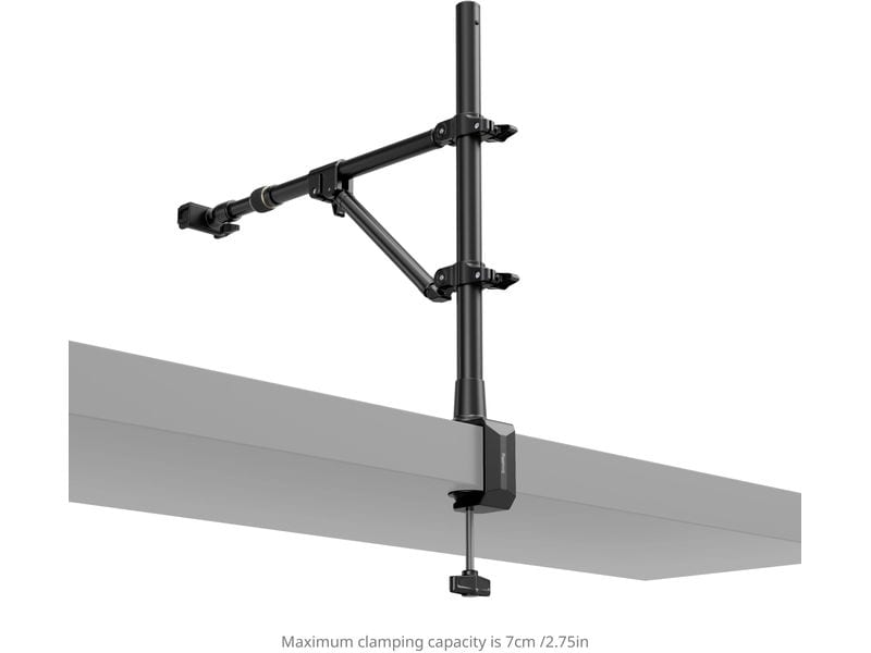 Smallrig Halterung für Desktop-Overhead-Fotografie/Live-Str Tischhalterung mit Kugelkopf und Telefonclip