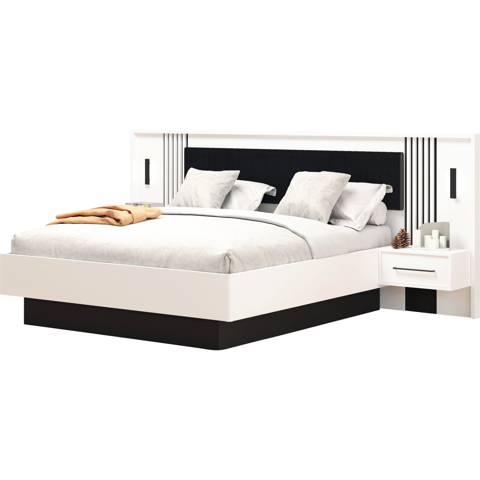 Bett Ascalon Plus 160 x 200, weiss