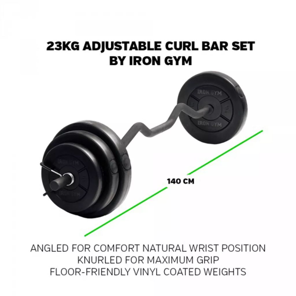 Barra de peso Iron Gym