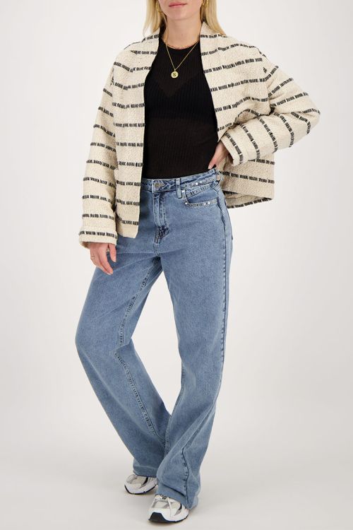 Zwarte basic tanktop