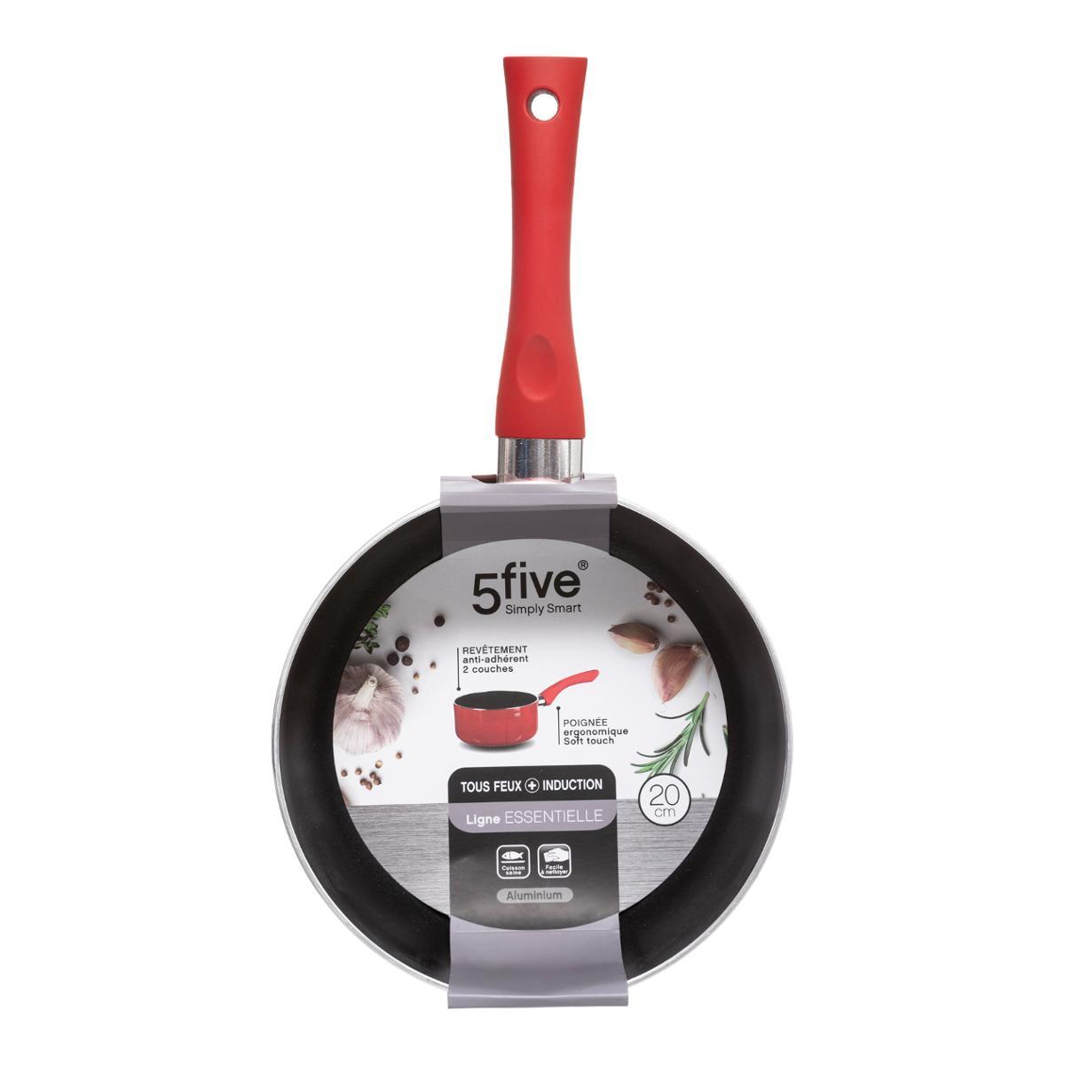 CASSEROLE 20CM ALUMINIUM INDUCTION ESSENTIELLE