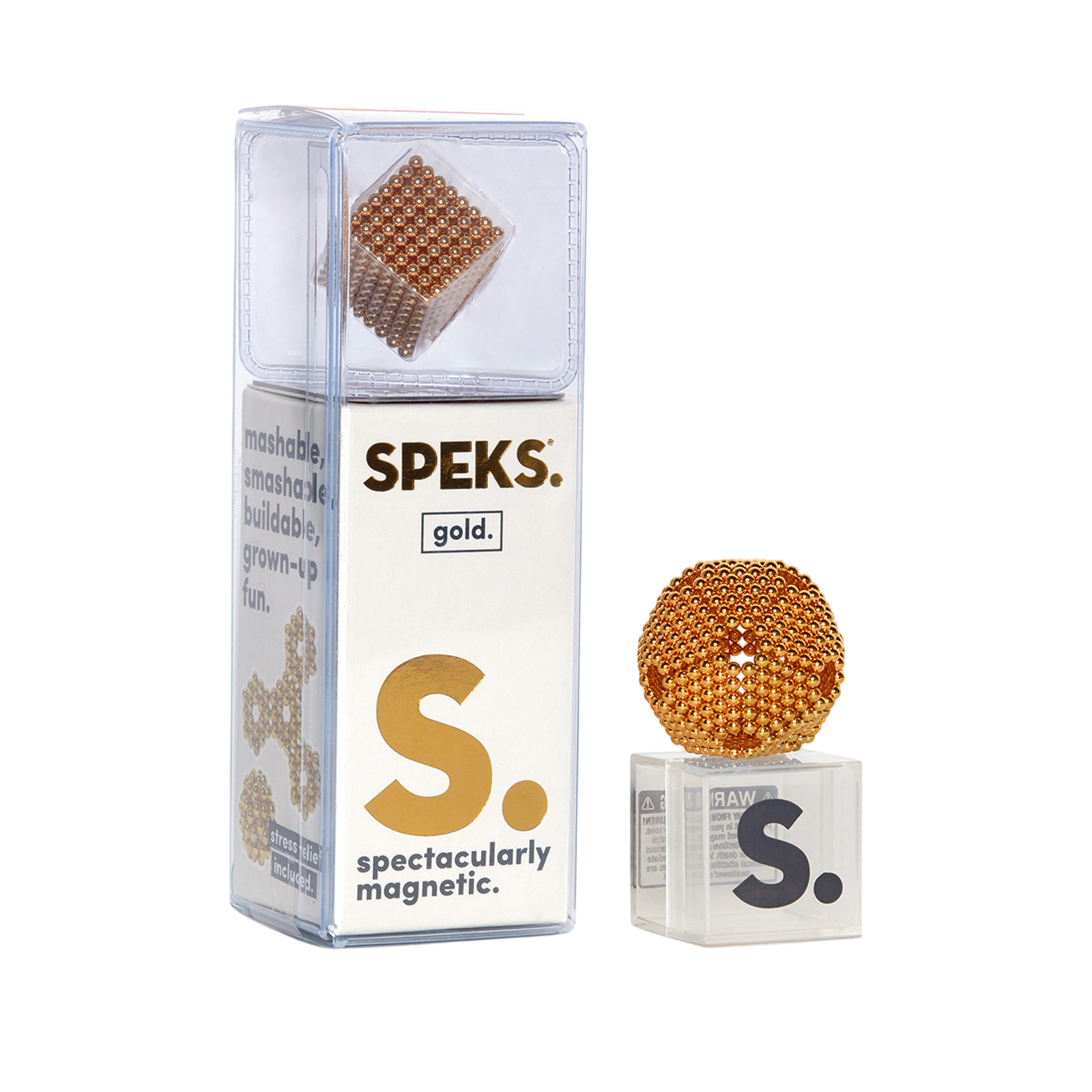 Magnetbaukasten 512 Gold Speks