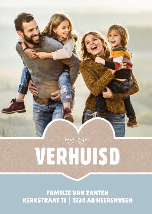 Greetz | Verhuiskaart | Neutraal