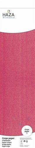 Fuchsia Crepe Papier Cerise 2,5m