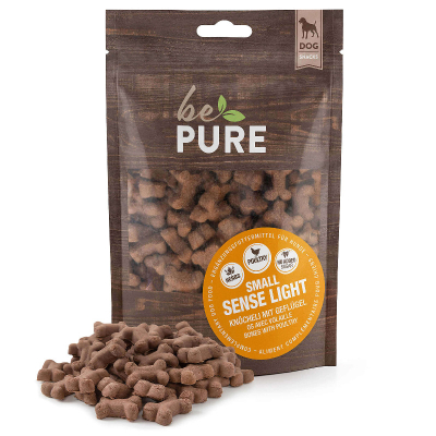 bePure Hundeleckerli Small Sense Light
