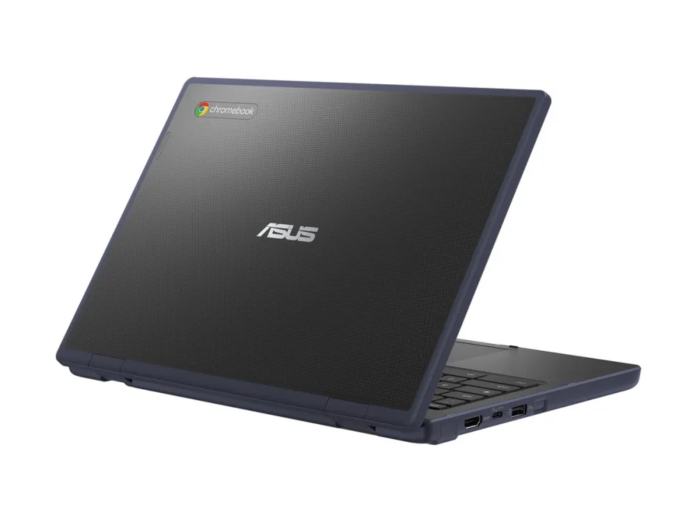 ASUS Chromebook CR11 CR1104CGA-N00088 - 180° hængselsdesign - Intel N-series - N100 / op til 3.4 GHz - Chrome OS - UHD Graphics - 4 GB RAM - 32 GB eMMC - 11.6