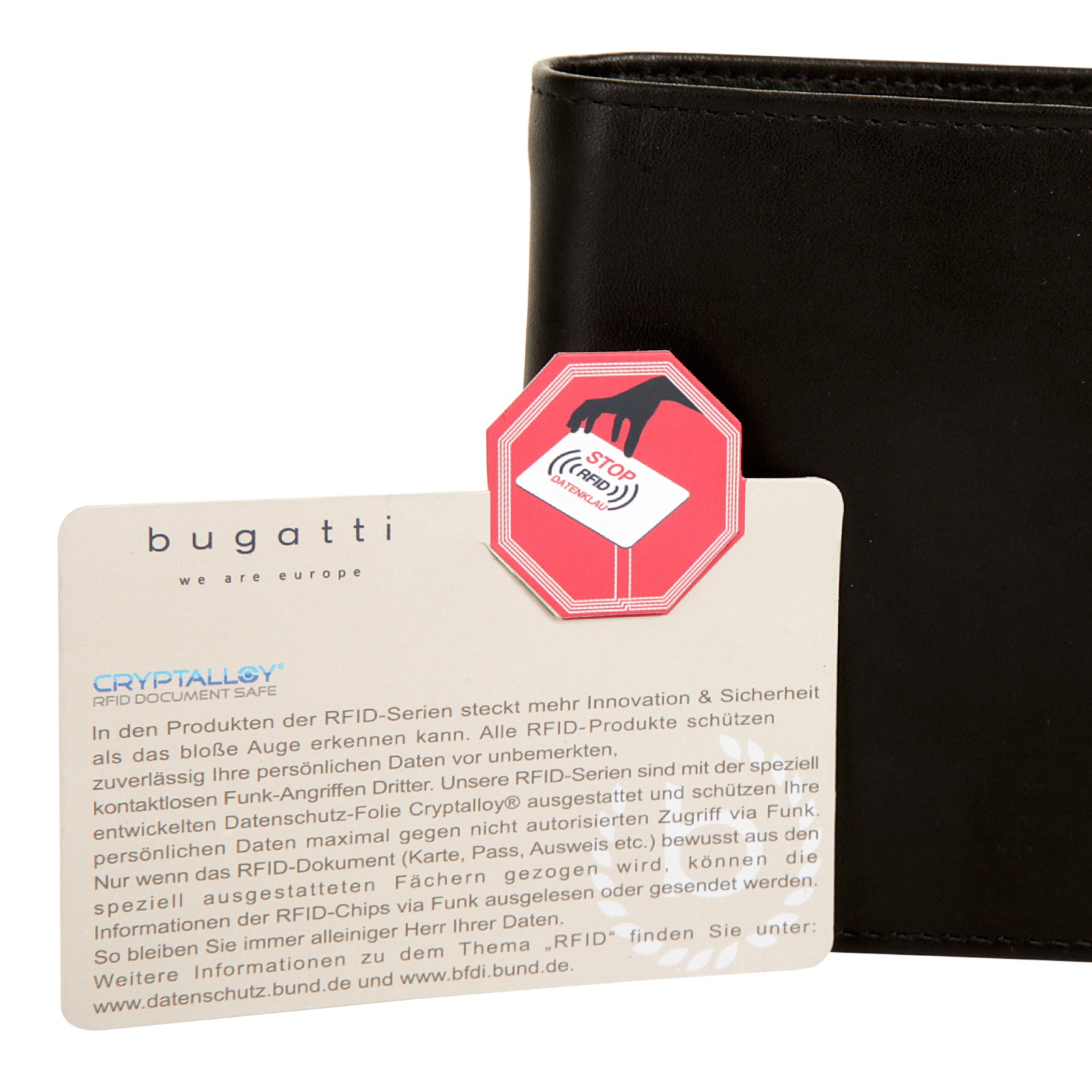 bugatti Geldbörse »PRIMO RFID« echt Leder