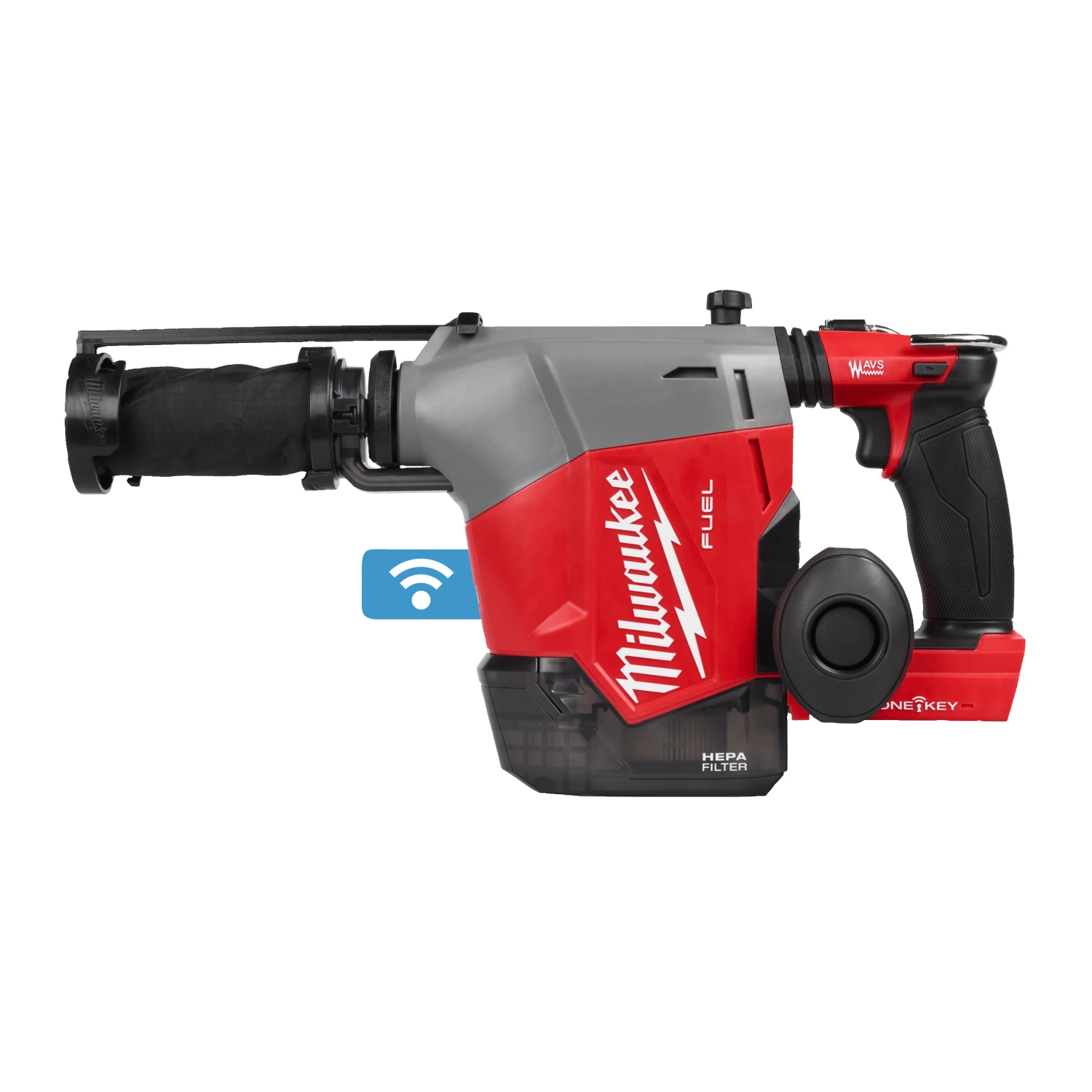 Milwaukee M18 FHAFOH16-0X 18V Li-ion accu SDS-Plus combihamer met geïntegreerde stofafzuiging in HD Box - 2.3J