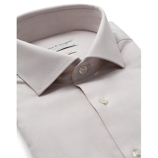 Bruun & Stengade Kurt Skjorte, Beige, 43