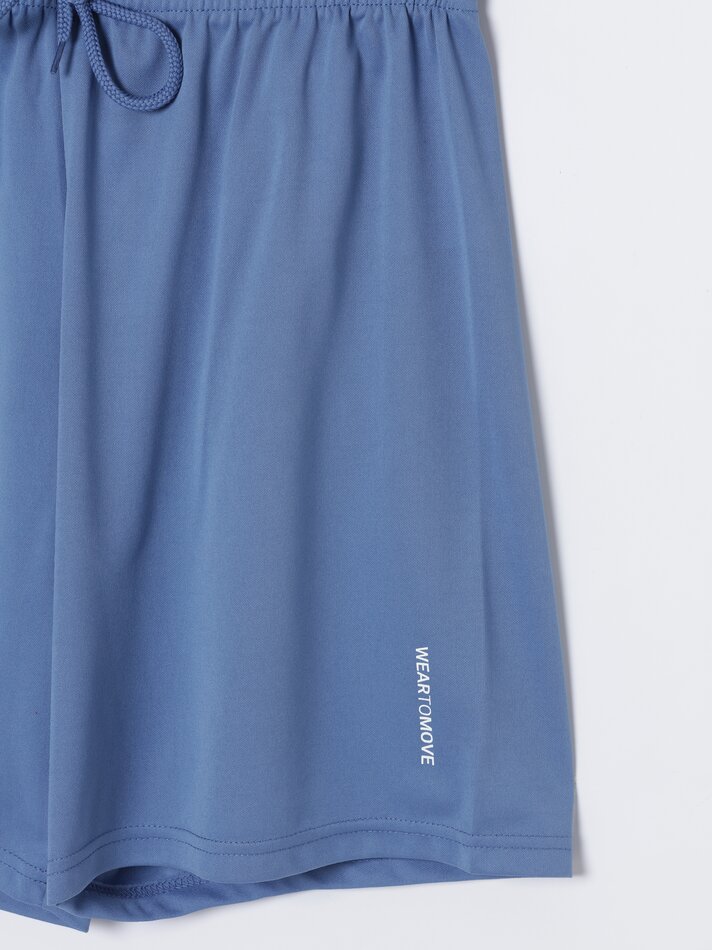 Bermuda esportiva - Azul claro