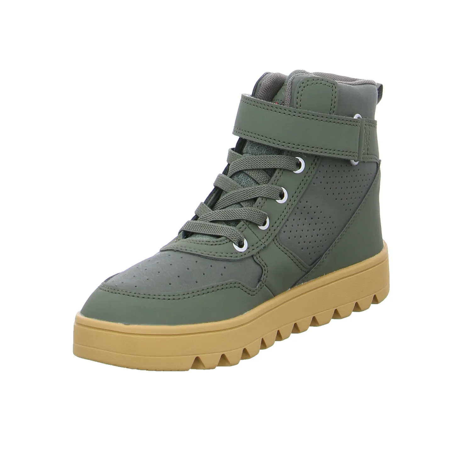 VIKING Jugend-Boot Olive Textil  Sneaker high