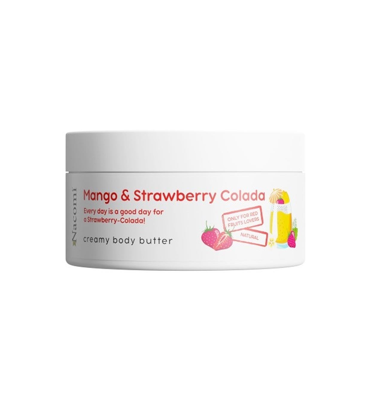 Nacomi - Manteiga Corporal - Mango & Strawberry Colada