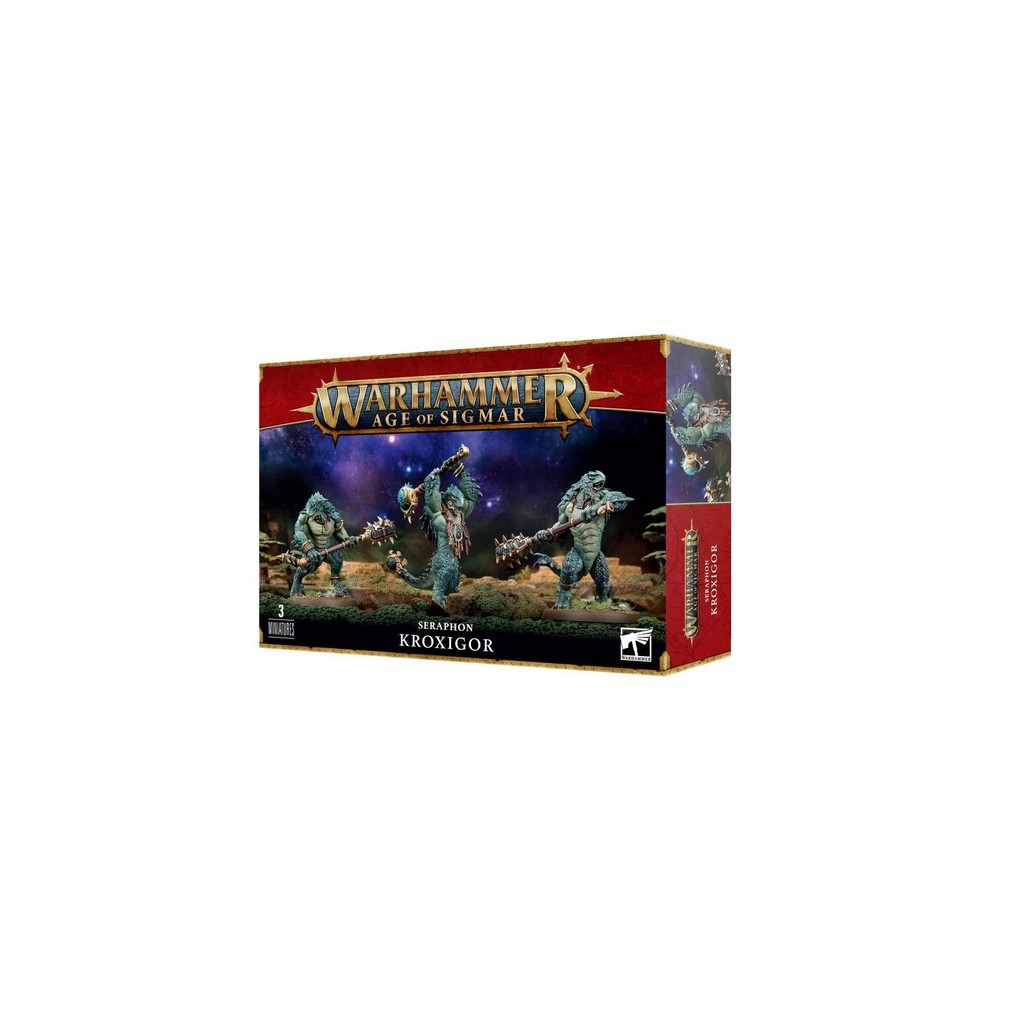Age of Sigmar : Order - Seraphon - Kroxigors