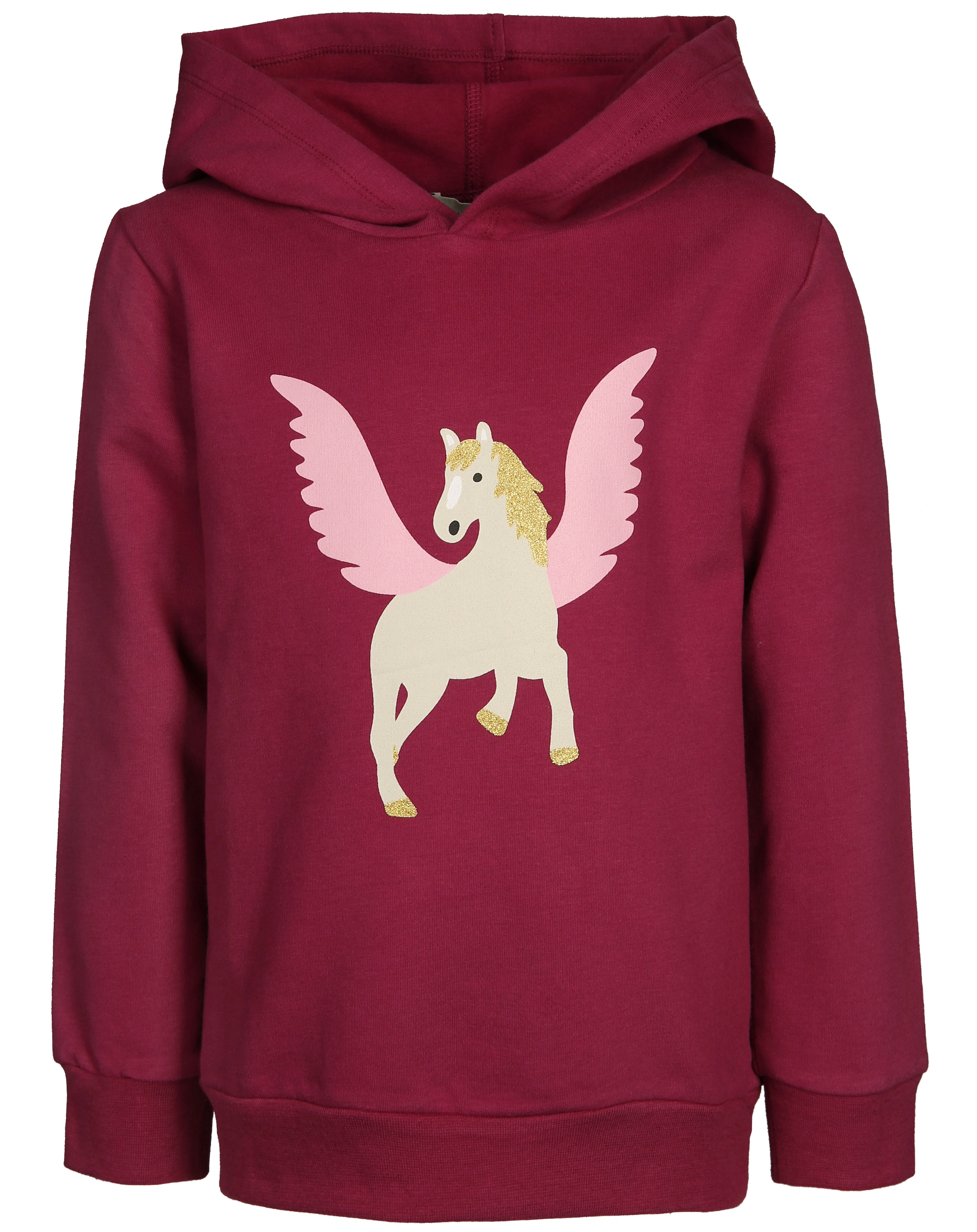 Kapuzen-Sweatshirt PEGASUS in dunkelrot