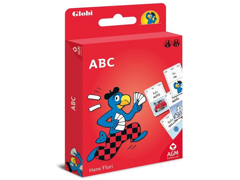 AGM Kinderspiel Globi Alphabet /ABC Kinder lernen die Buchstaben von A bis Z kennen