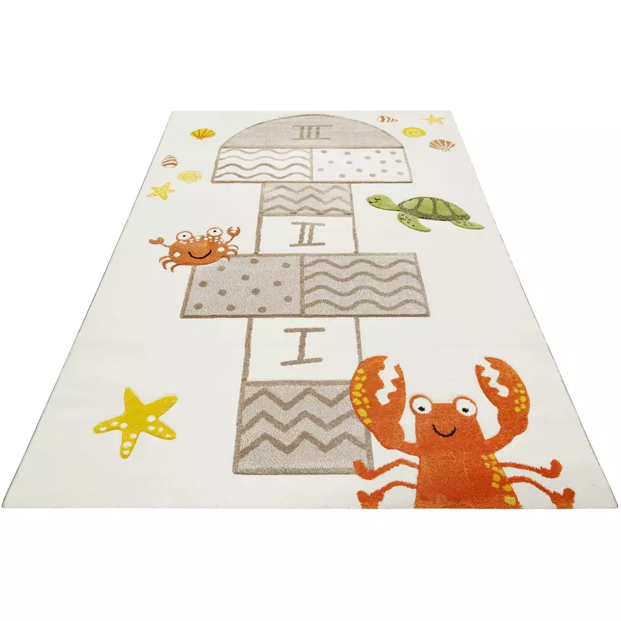 Esprit Kinderteppich Playground beige