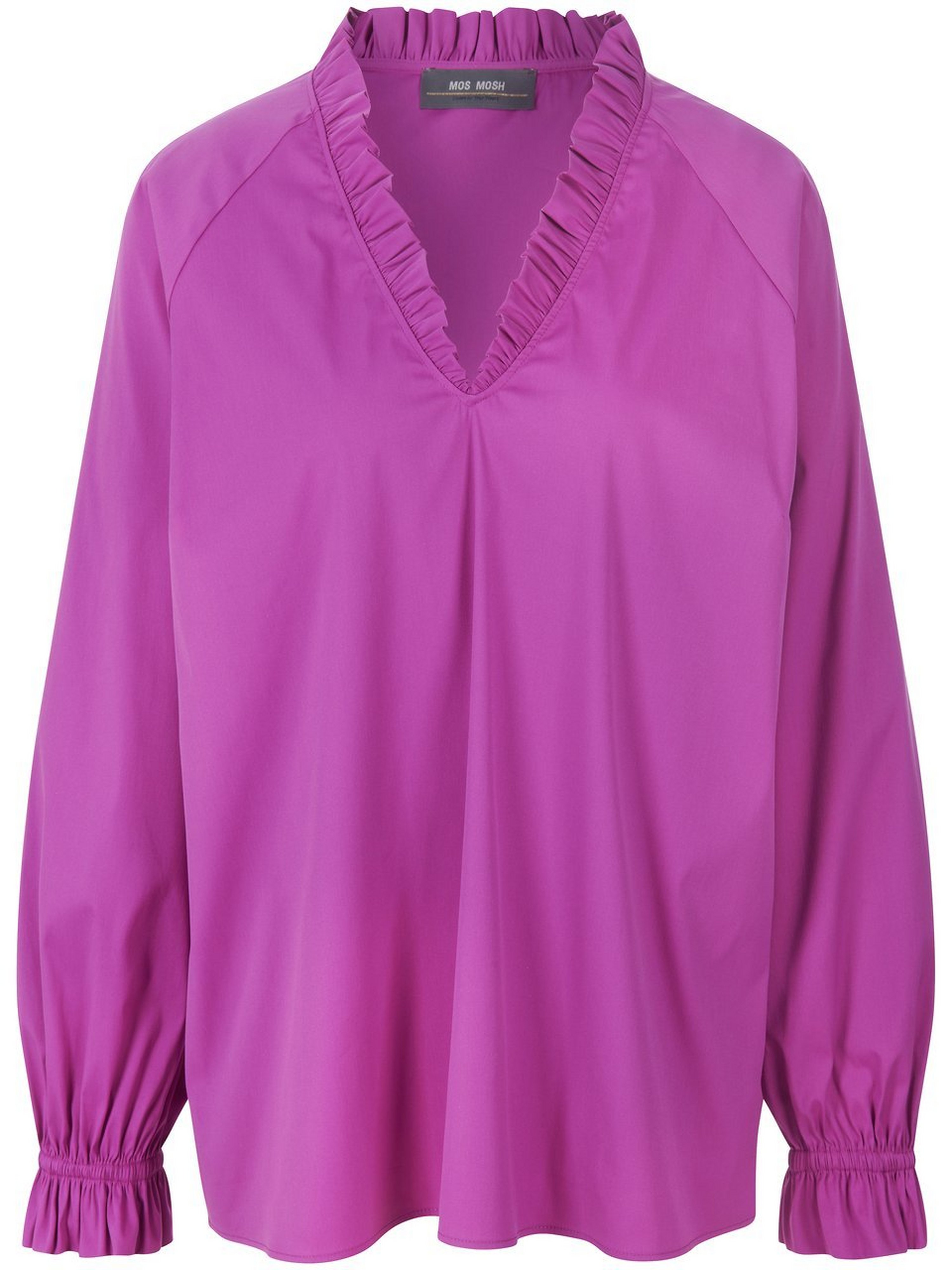 Bluse mit V-Ausschnitt