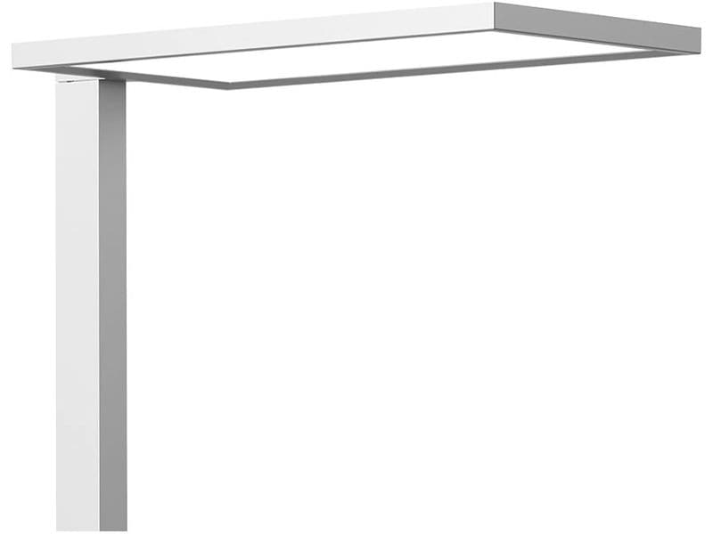 Contini Bürostehleuchte dimmbar 30W, 7500 lm, 6000K – Silbe Büro-Stehlampe»
