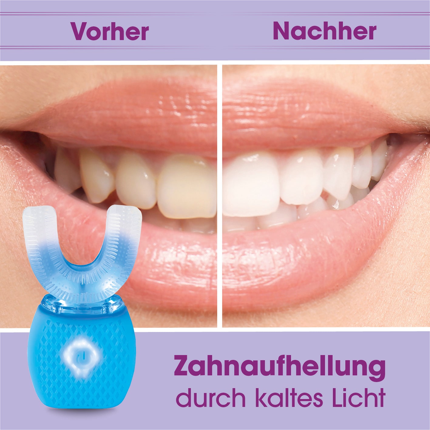 VITALmaxx Schall-Zahnbürste 360° automatisch 2.0