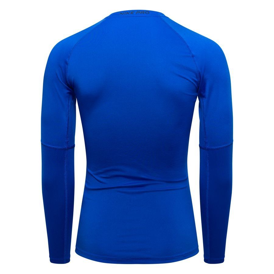 Nike Pro Baselayer Dri-FIT - Bleu/Noir Manches Longues