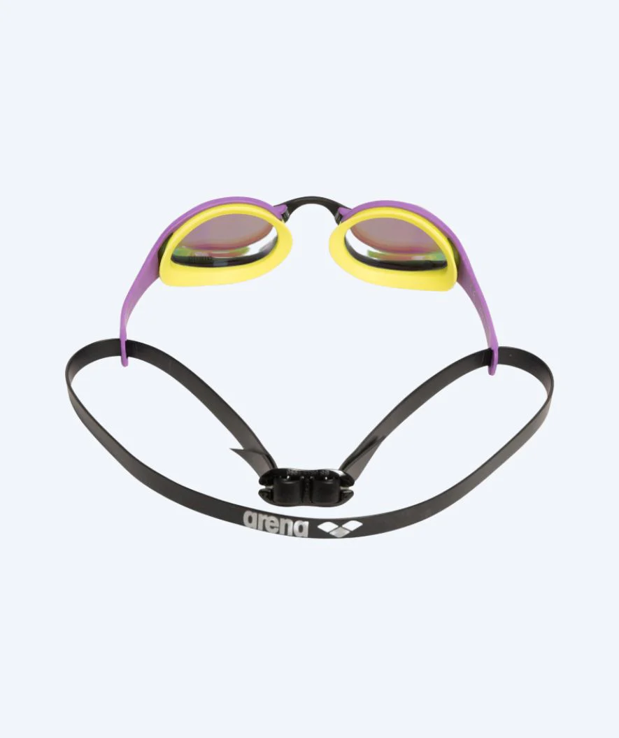 Arena Elite svømmebriller - Cobra Ultra SWIPE Mirror - Turkis/lilla