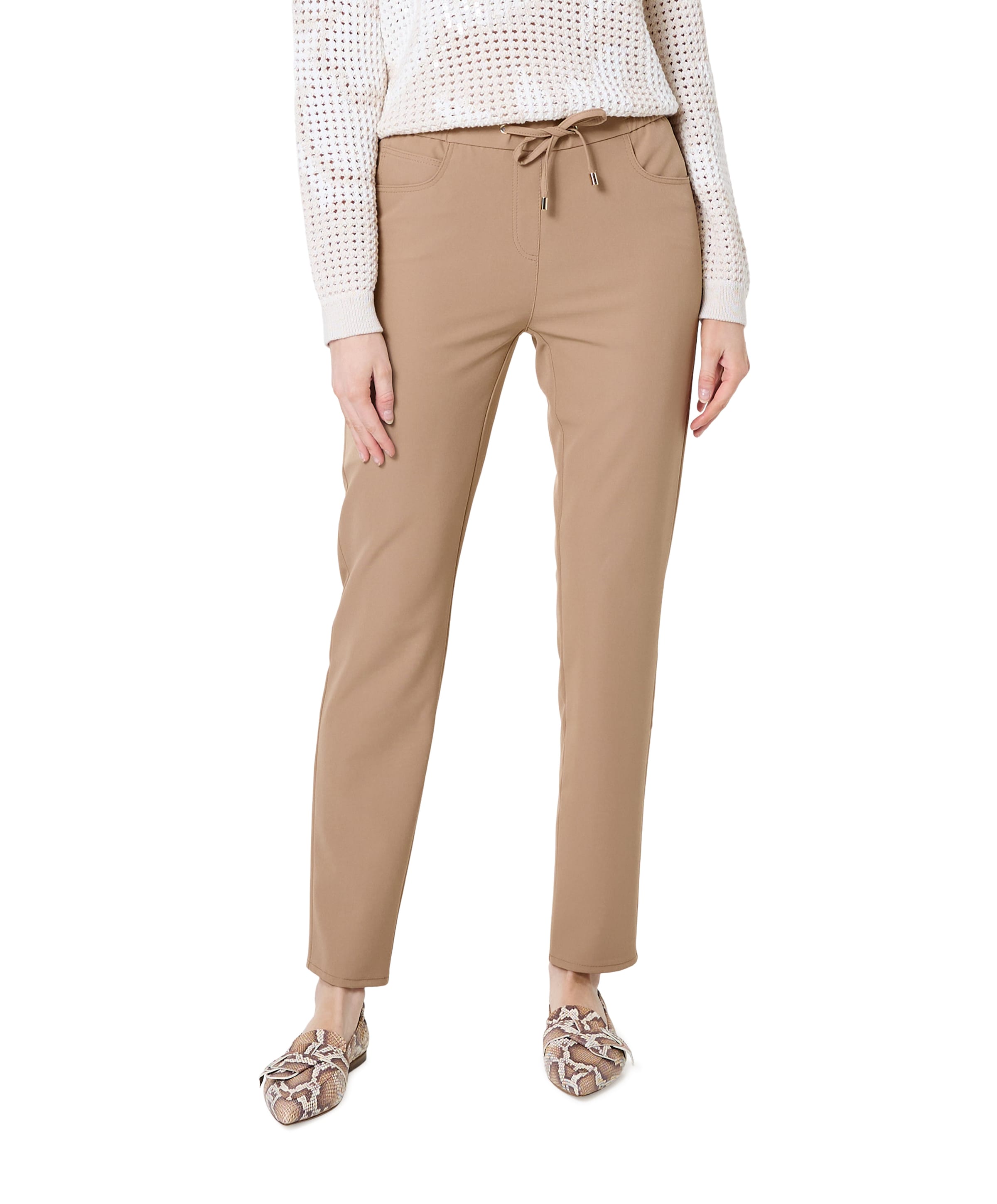 Frank Walder NOS dames broek beige