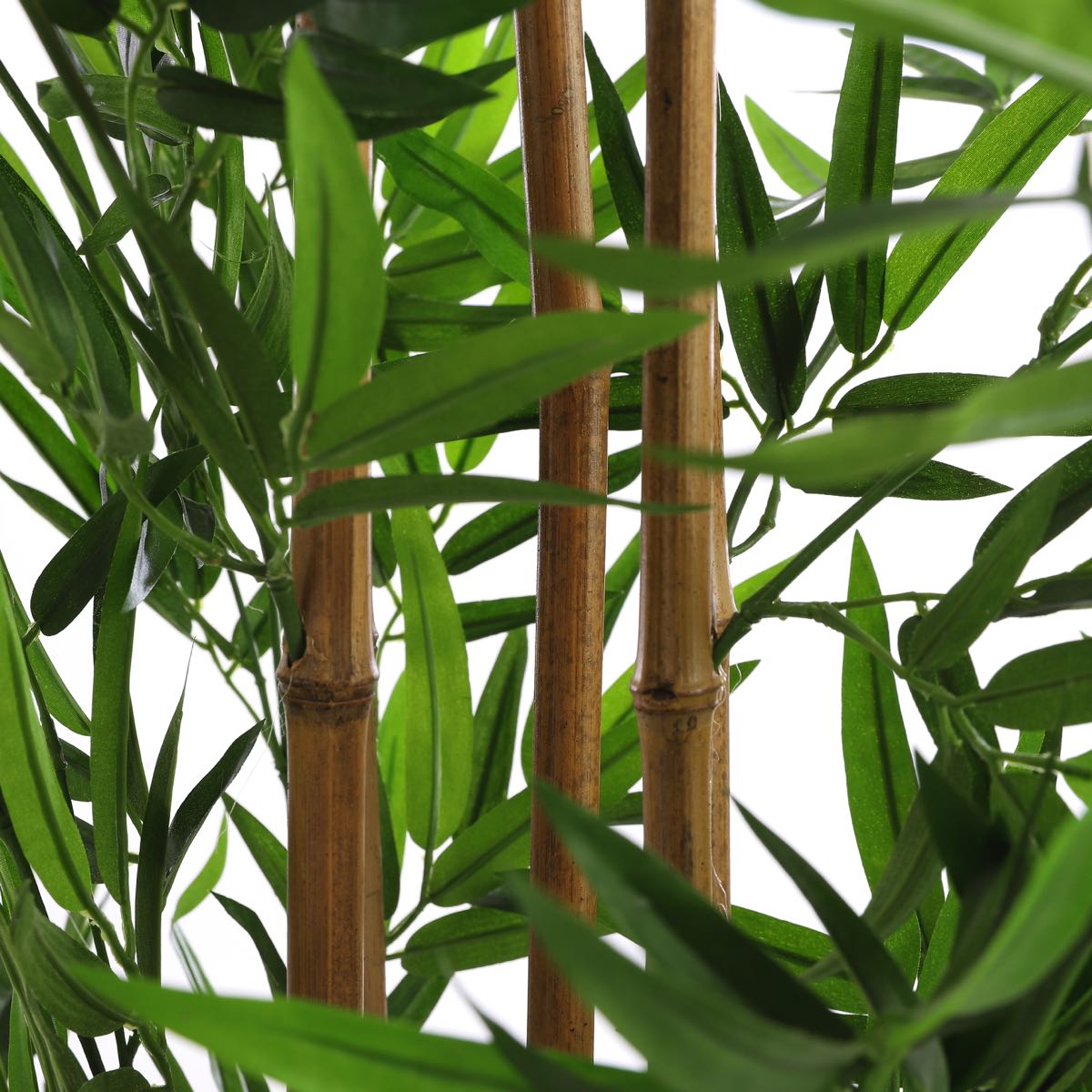 Mica decorations plante artificielle bamboe - 60x60x180 cm - bambou - vert