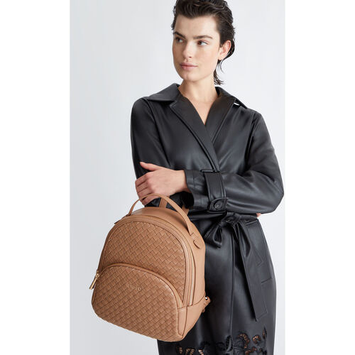 Liu Jo - Mochila trenzada Marrón