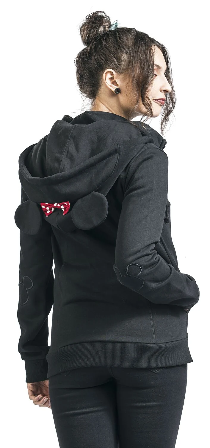 Minnie | Mickey & Minnie Mouse Sweat-shirt zippé à capuche