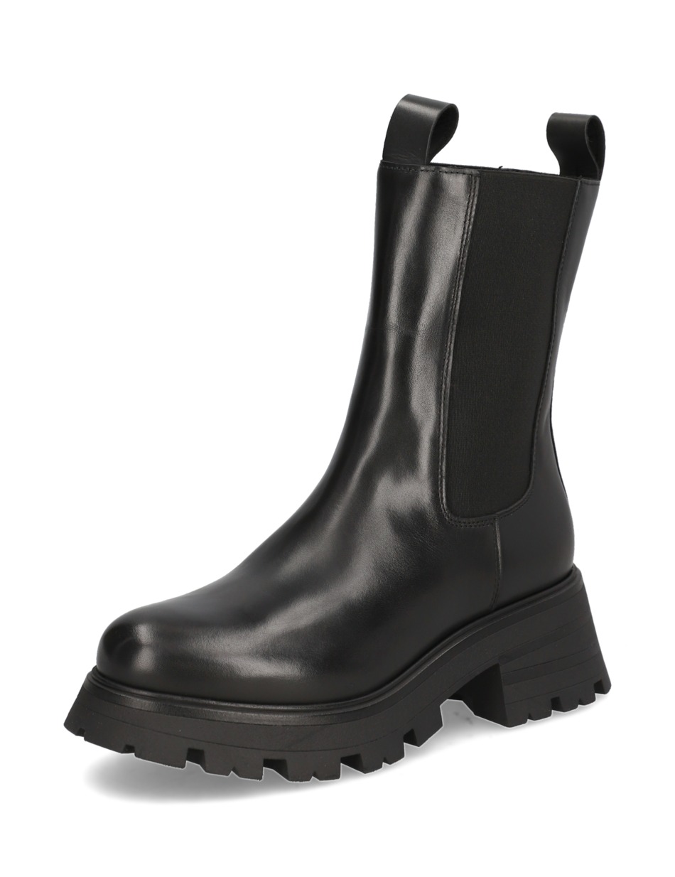Glattleder Chelsea Boot