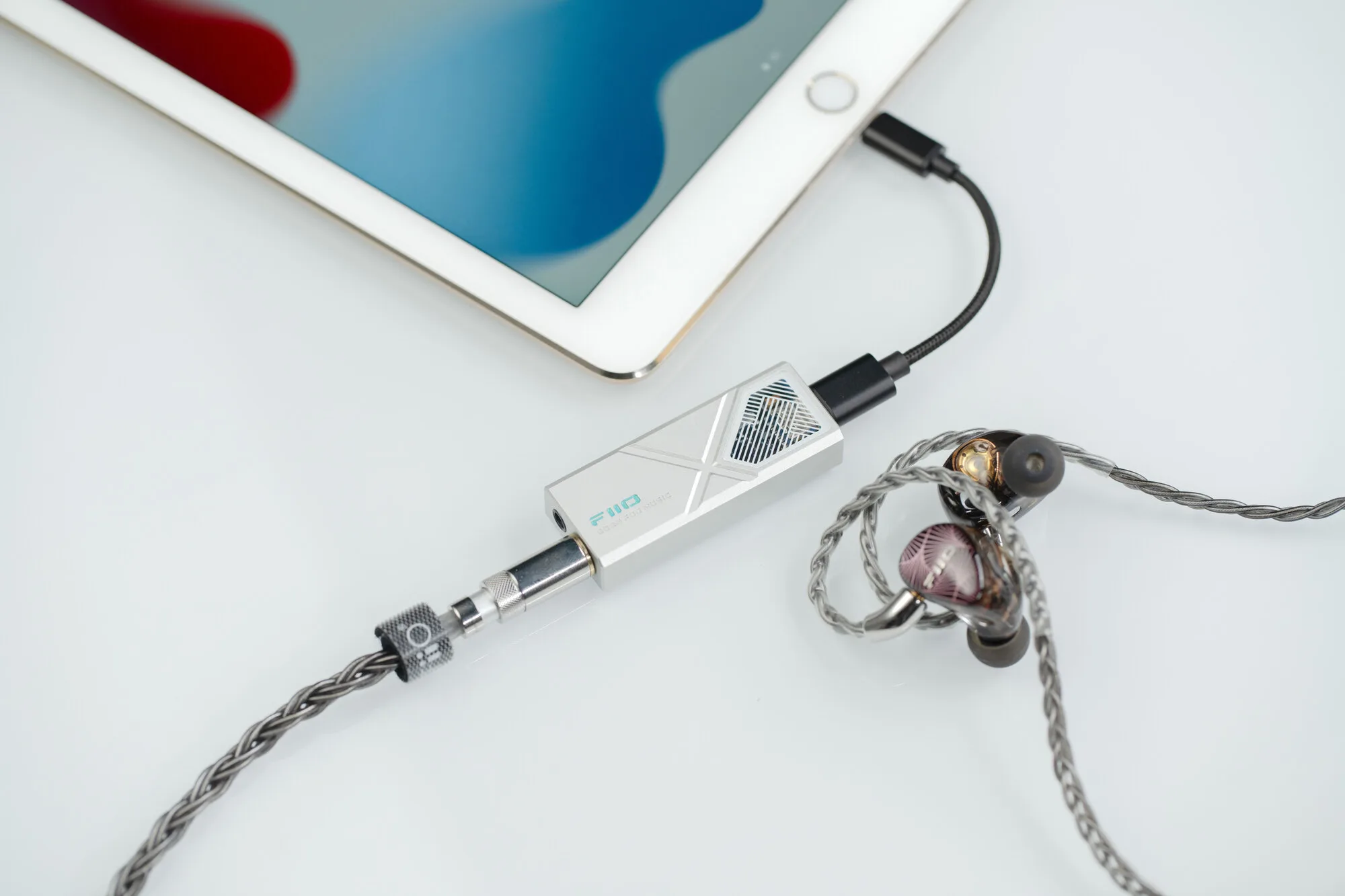 Fiio KA13 Silver DAC Audio portables