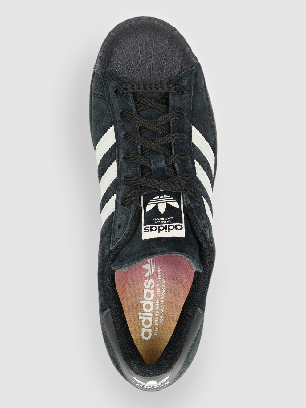 adidas Skateboarding Superstar Adv Skate Shoes cblack/zeromt/spark