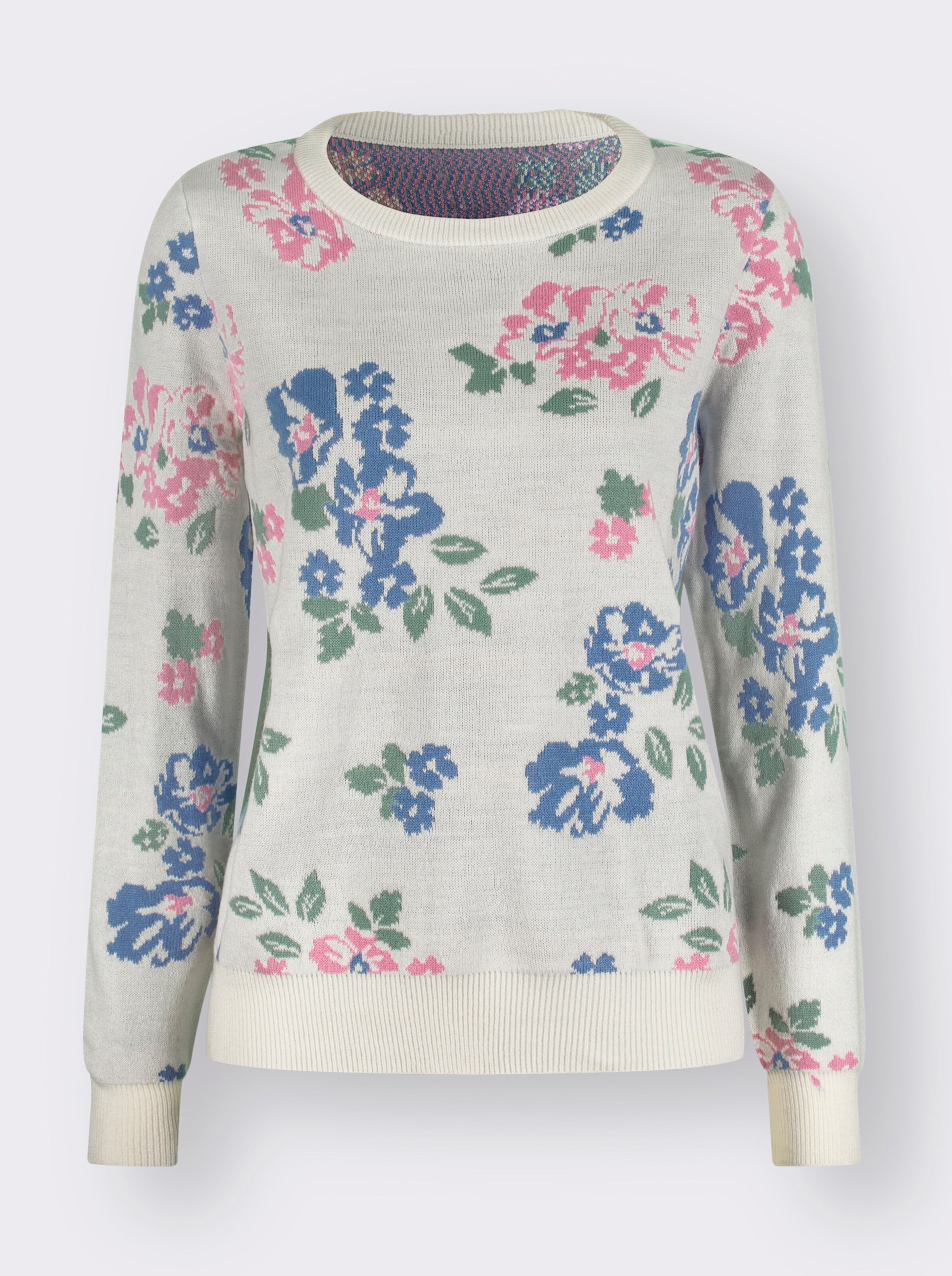 Jacquard-Pullover