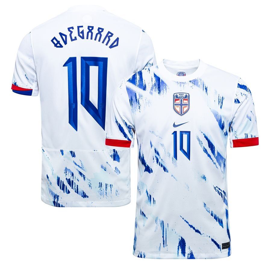 Norvège Maillot Extérieur 2024/25 ØDEGAARD 10