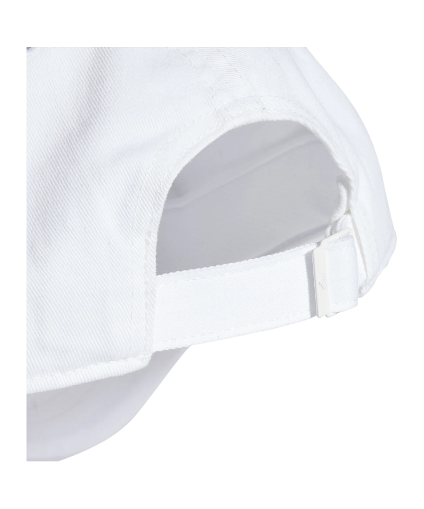 adidas Cotton Baseball Cap Weiss Schwarz