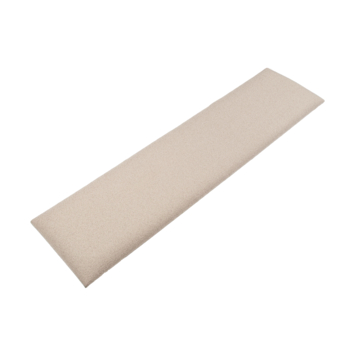 Wandkussen boucle taupe 120x30 cm