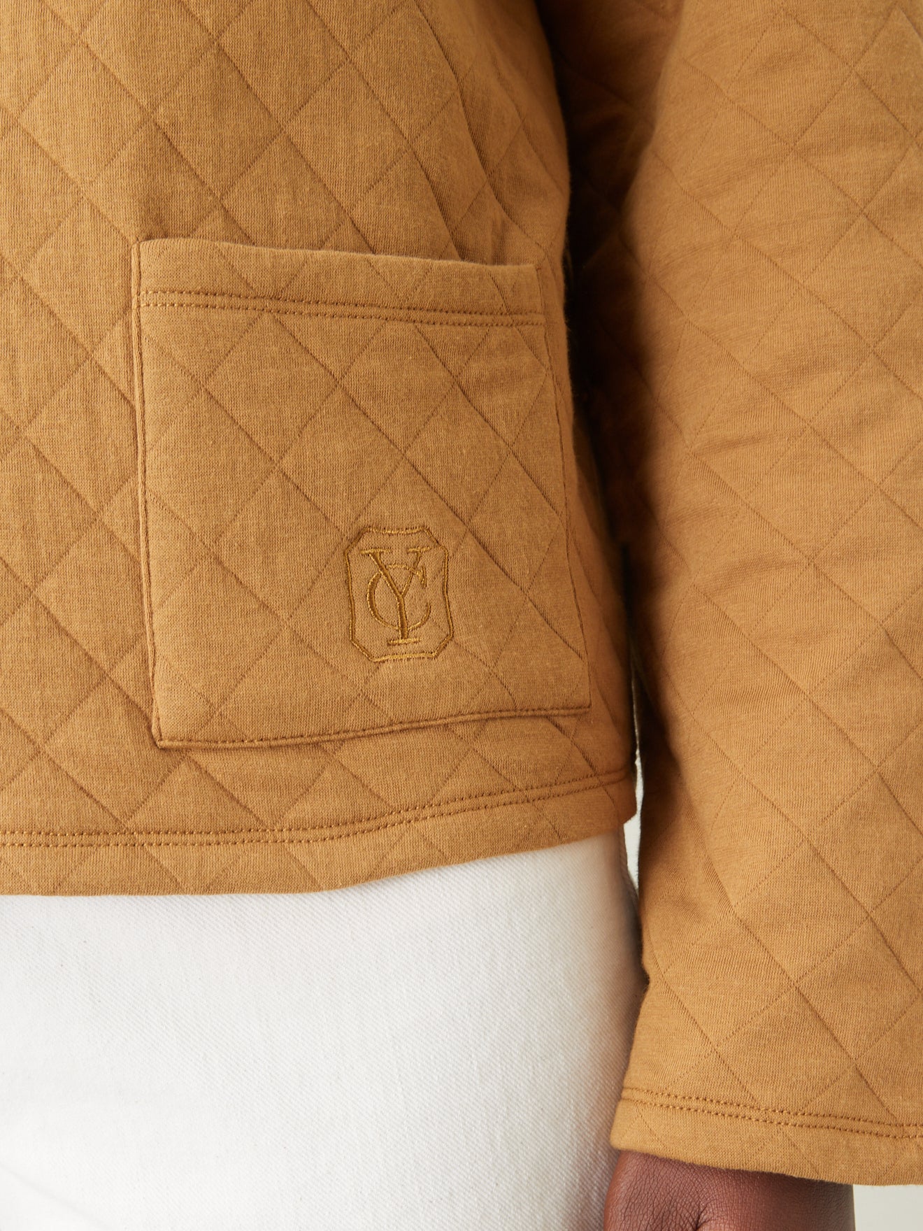 Veste cardigan effet matelassé femme