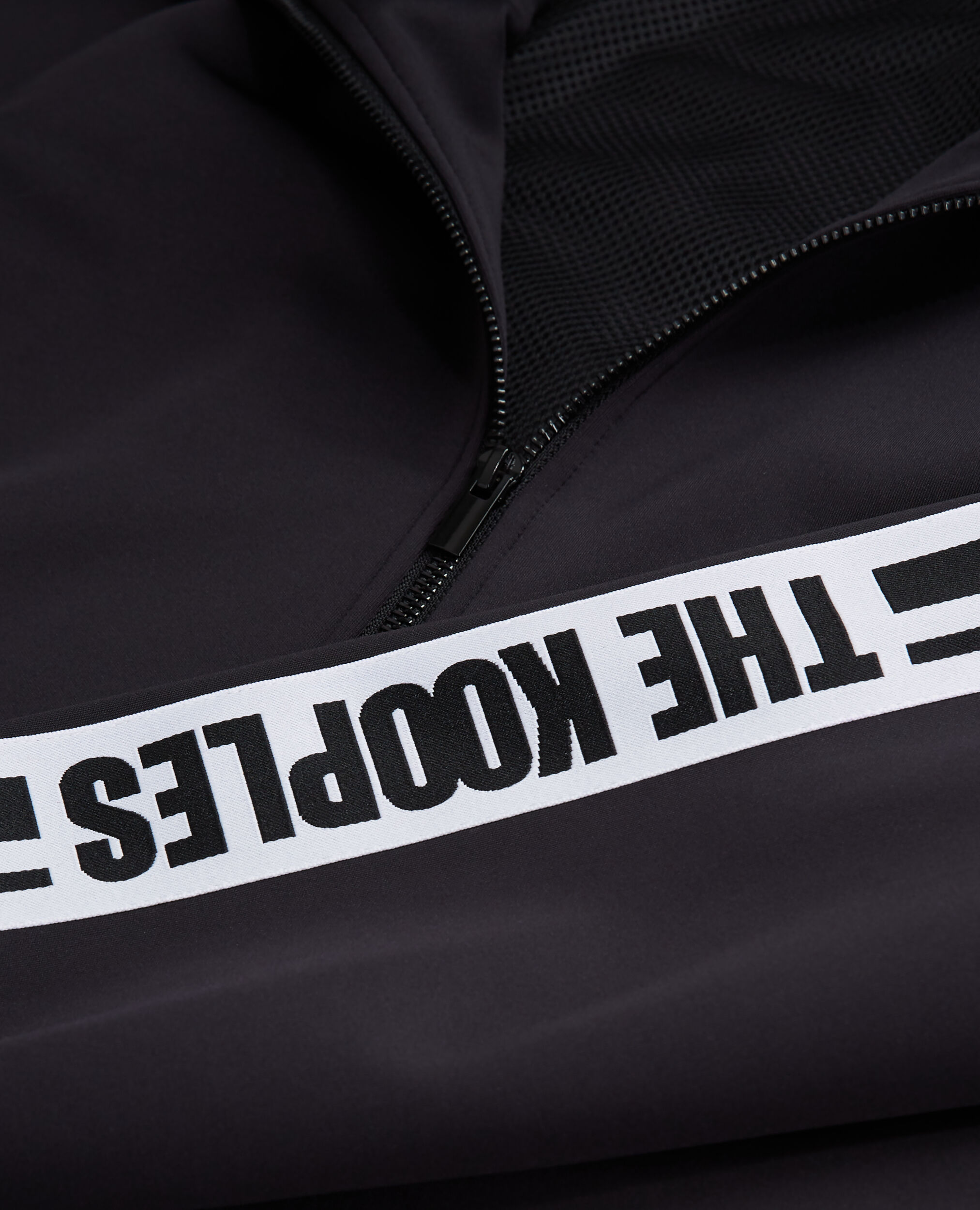 Blouson à logo noir